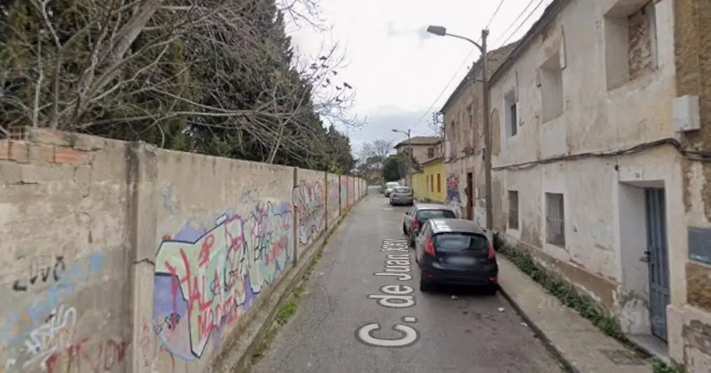 Calle de Juan XXII, donde ha tenido lugar el suceso.