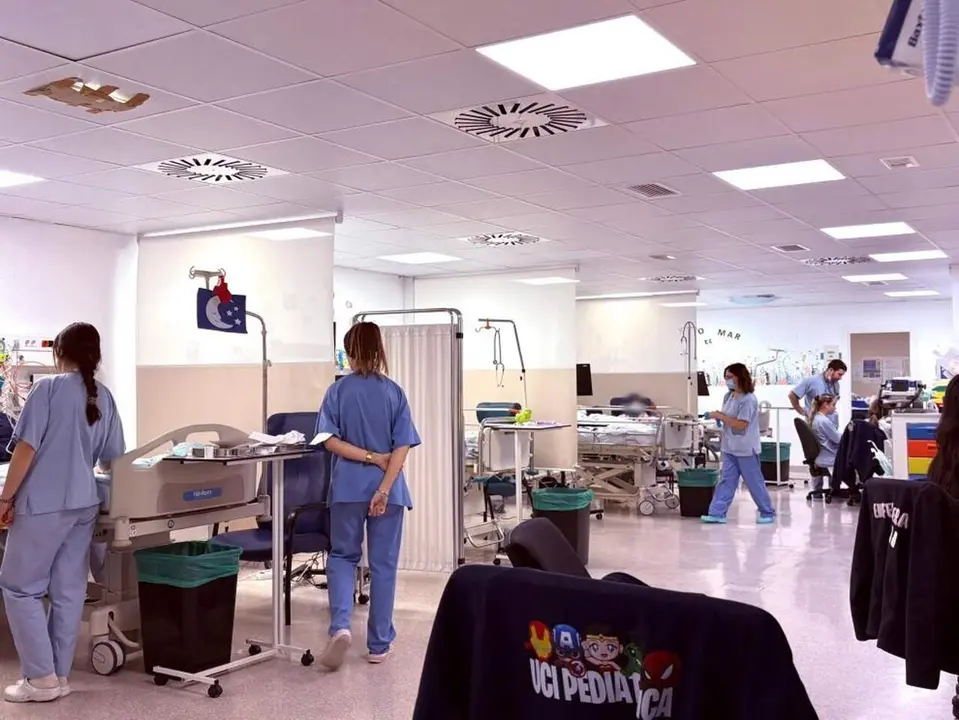 Imagen de la actual UCI pedi&aacute;trica del Hospital Infantil Miguel Servet de Zaragoza. / GOBIERNO DE ARAG&Oacute;N