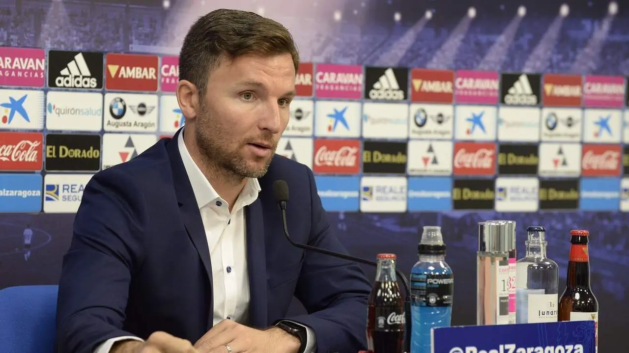 Lalo Arantegui durante su etapa como director deportivo del Real Zaragoza / RZ