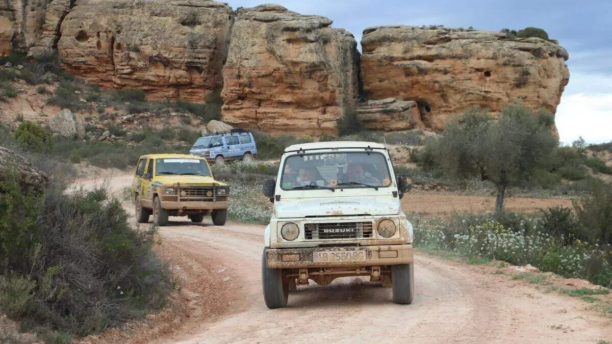 Una parte del trazado del III Raid Autoclassic. / AYTO. ALCA&Ntilde;IZ