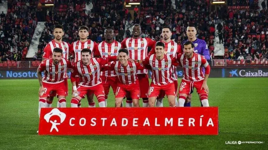 Once inicial del Almer&iacute;a ante la Cultural Leonesa / LaLiga