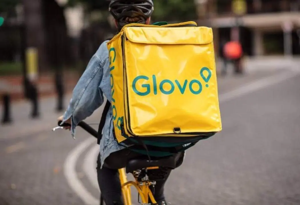 Un rider de Glovo / Cedida