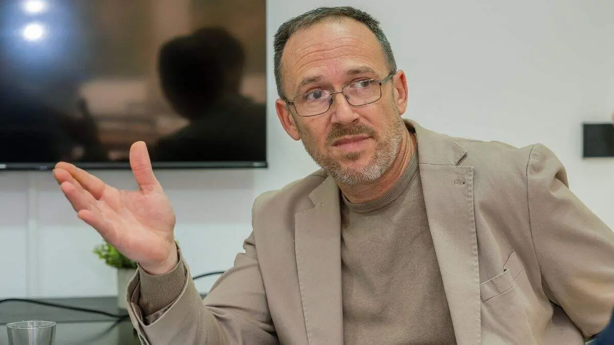 Jos&eacute; Bellido, alcalde de Cadrete. / &Aacute;LVARO CALVO
