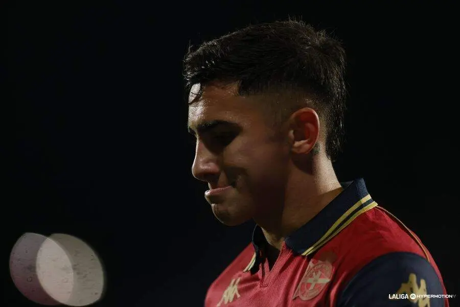 Yeremay Hern&aacute;ndez en el Real Zaragoza - Deportivo / LaLiga