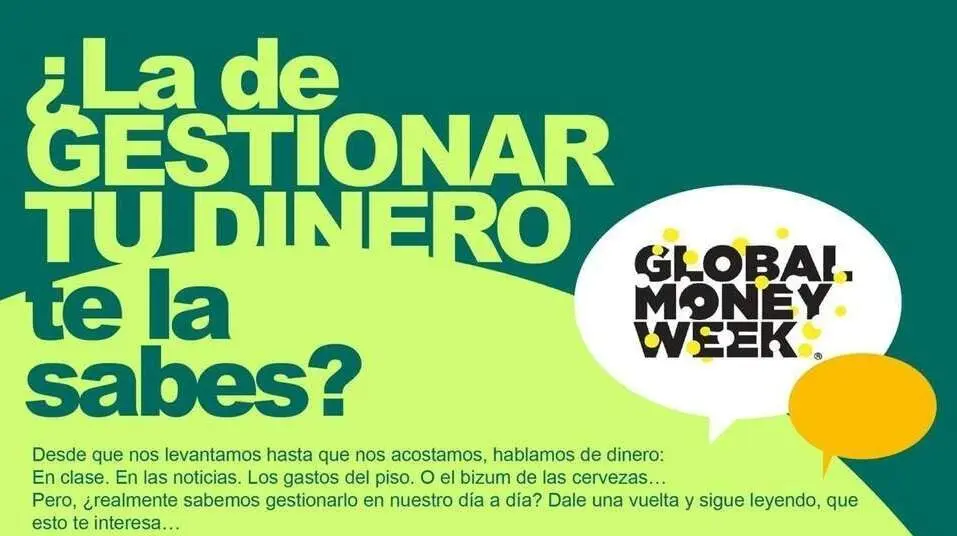 Jornada sobre educaci&oacute;n financiera organizada por Fundaci&oacute;n Caja Rural de Arag&oacute;n para j&oacute;venes. / HA