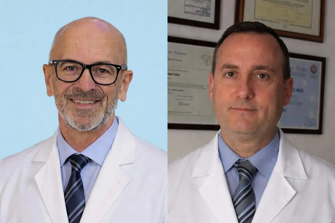 Jes&uacute;s Mar&iacute;a Castillo (izquierda) y Pedro Javier Serrano (derecha).