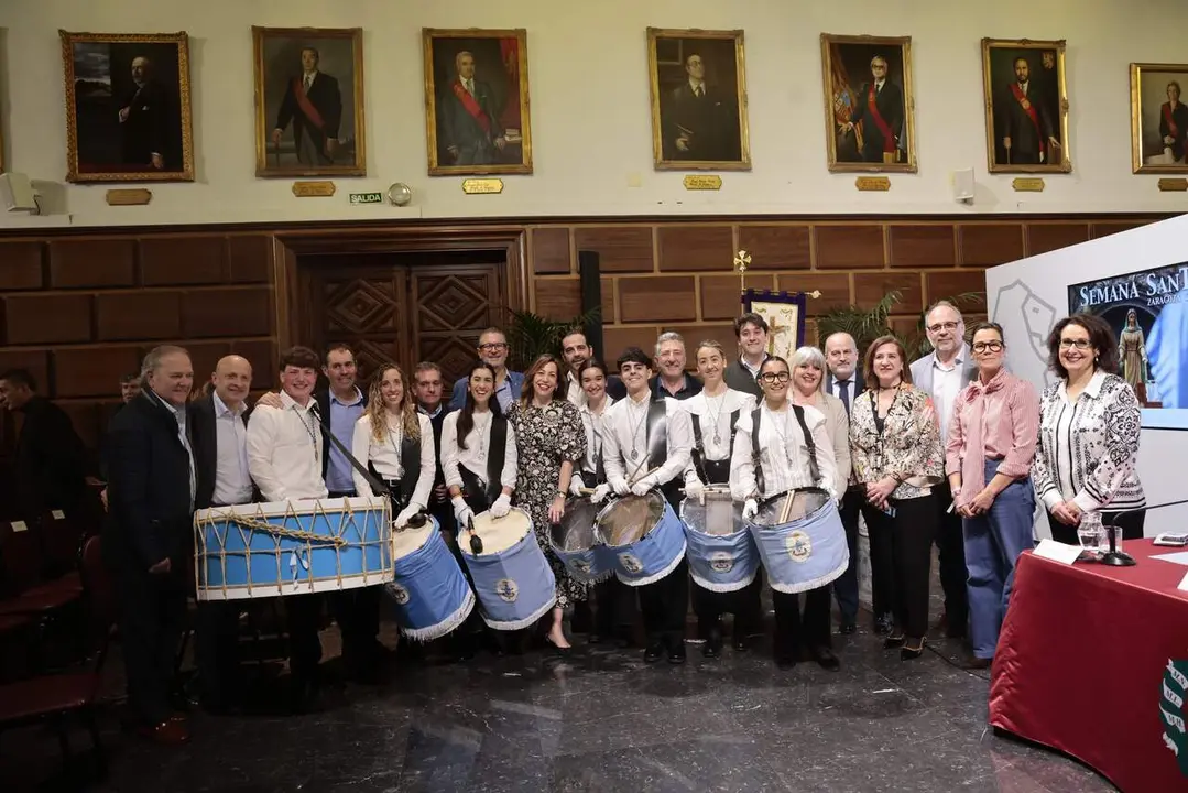Presentaci&oacute;n de la Semana Santa de Zaragoza 2026. /AZ