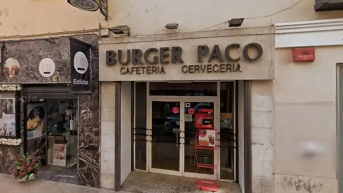 Antiguo local de Burger Paco