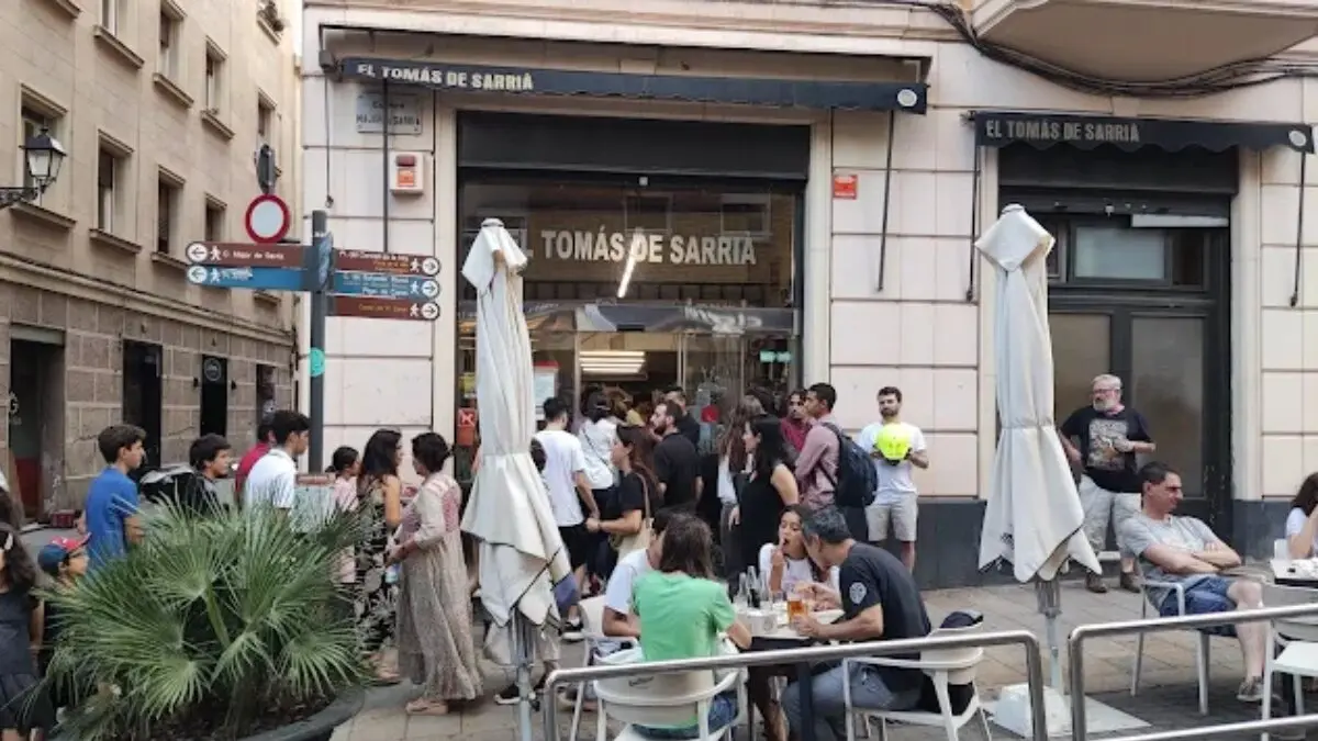 Bar El Tom&aacute;s de Sarri&aacute;