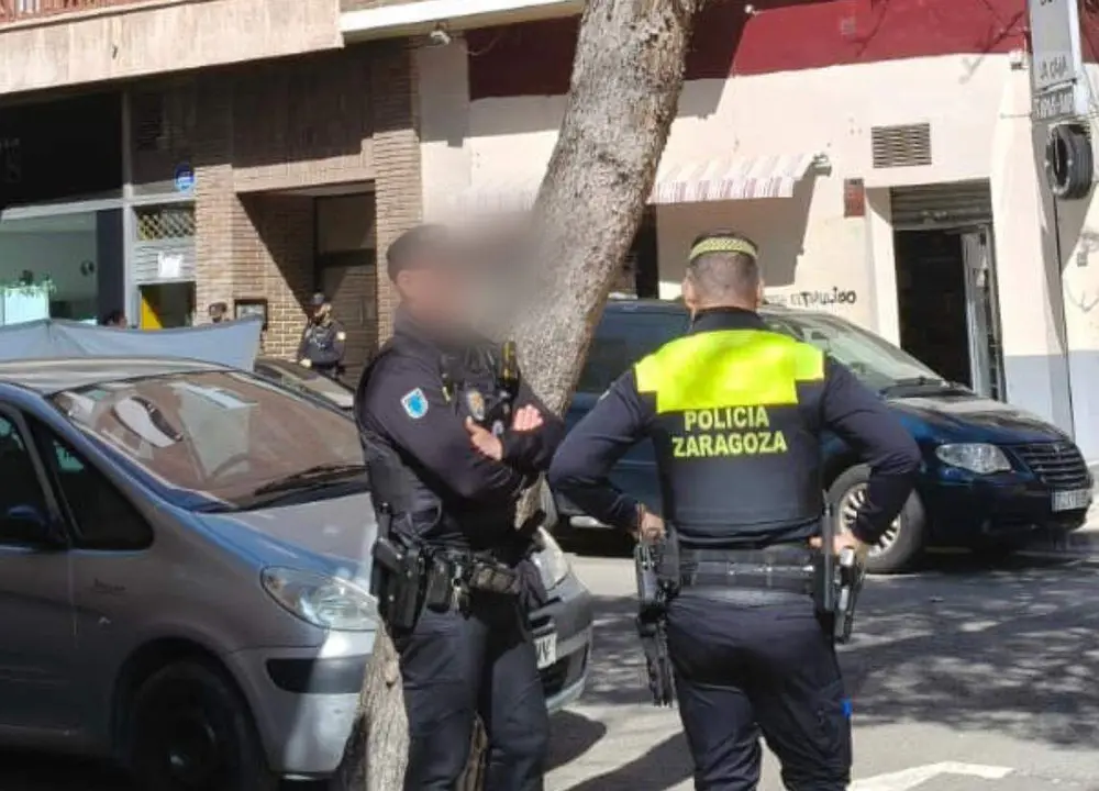 Imagen del lugar donde tuvieron lugar los hechos, en el zaragozano barrio de Las Fuentes/H.A.