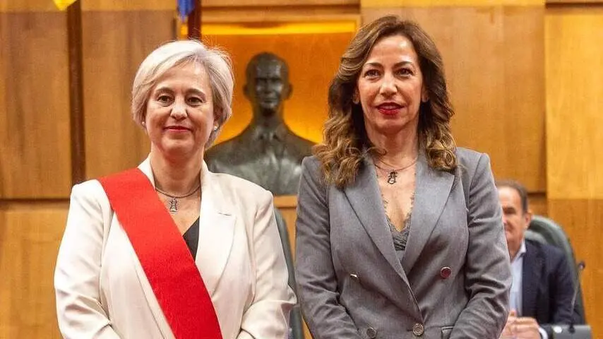 Marisa Gaspar como concejala del Ayuntamiento de Zaragoza. /HA