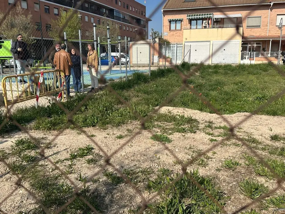 Solar municipal que exigen a Chueca que ceda al Gobierno de Arag&oacute;n para una residencia. /PSOE