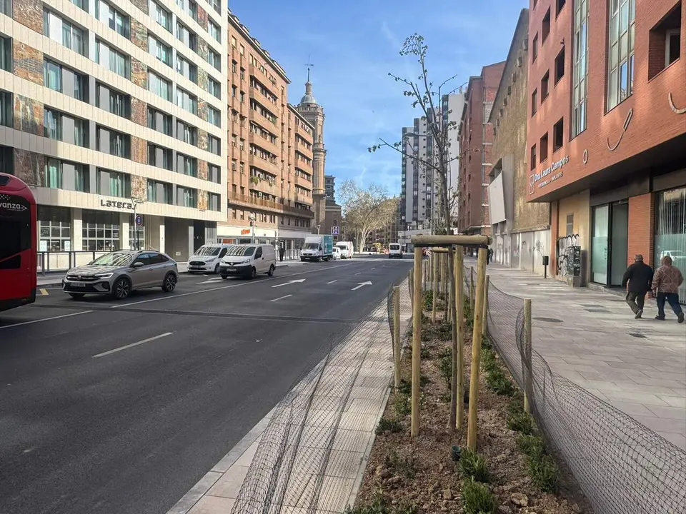 Avenida de C&eacute;sar Augusto. /AZ