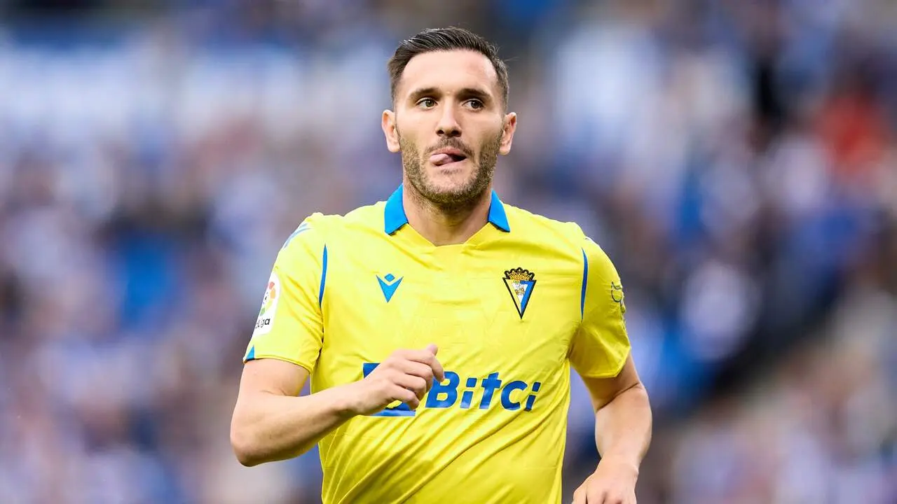 Lucas P&eacute;rez en su primera etapa en el C&aacute;diz / LaLiga