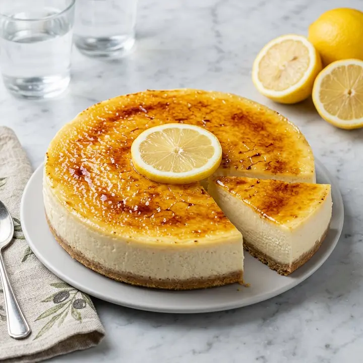 Receta de tarta de lim&oacute;n sin horno con queso aragon&eacute;s