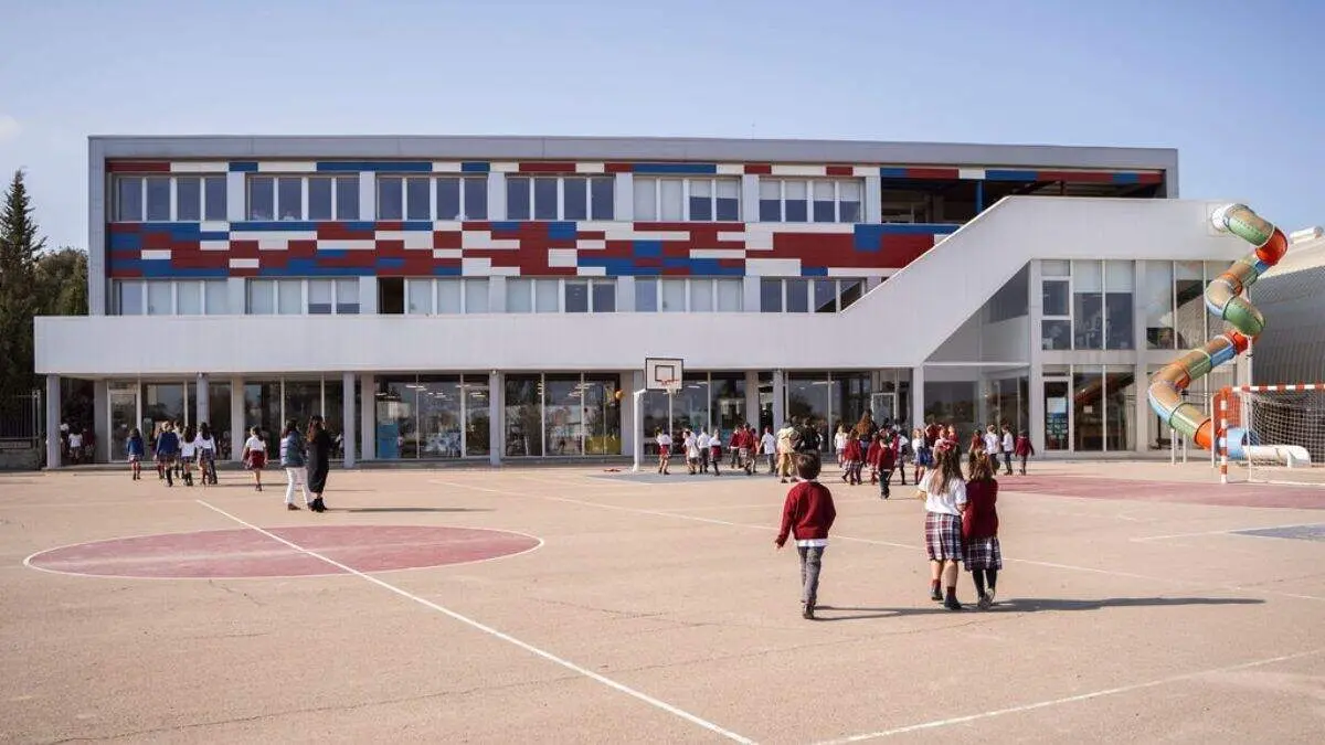 Colegio Brit&aacute;nico de Arag&oacute;n, en Zaragoza. / HA