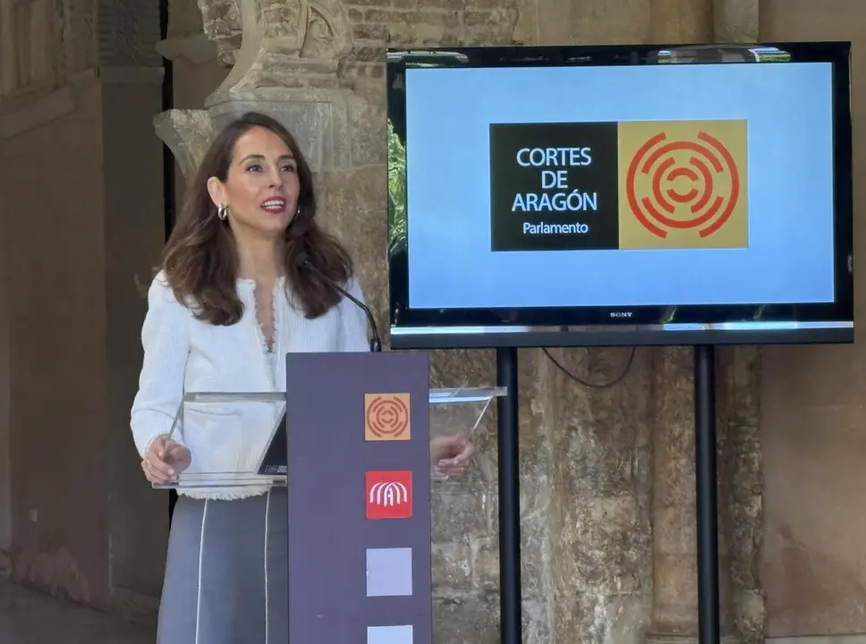 Mar&iacute;a Navarro, presidenta de las Cortes de Arag&oacute;n