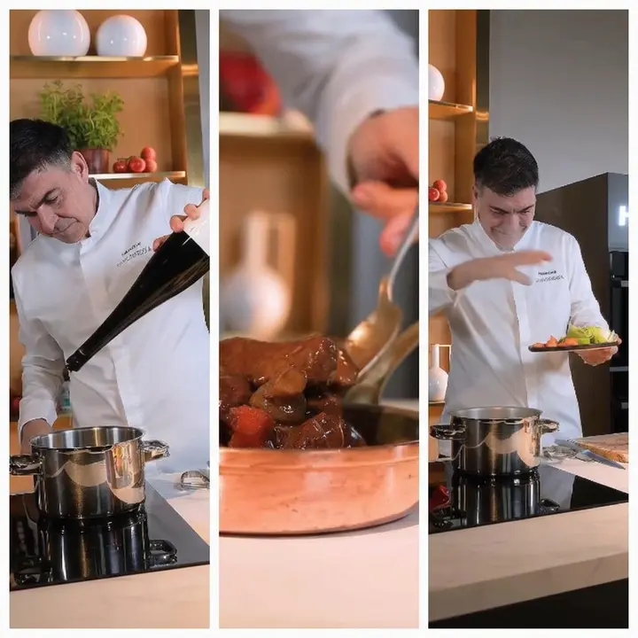 Fotos del v&iacute;deo de la receta de Ram&oacute;n Freixa en IG | @ramonfreixa