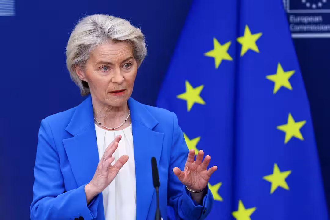 La presidenta de la Comisi&oacute;n Europea, Ursula von der Leyen / Reuters
