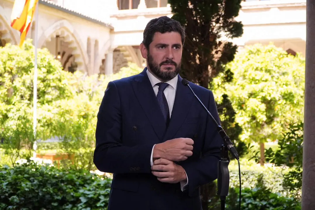 Alejandro Nolasco, l&iacute;der de Vox en Arag&oacute;n / Cortes de Arag&oacute;n