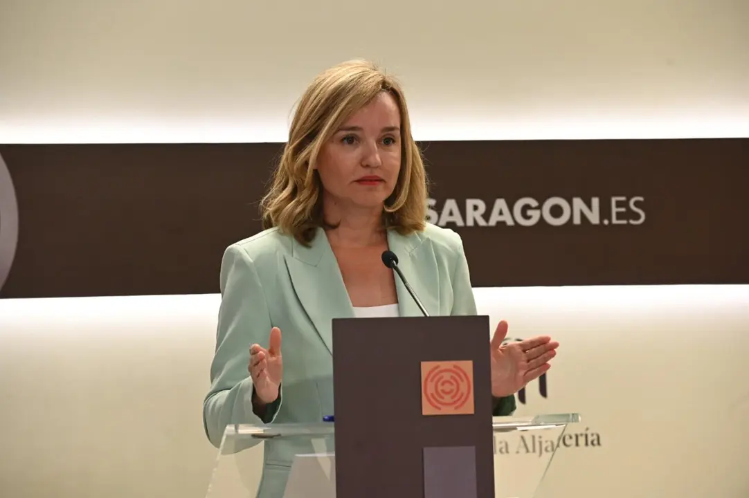 Pilar Alegr&iacute;a carga contra el PP de Azc&oacute;n tras el debate de investidura