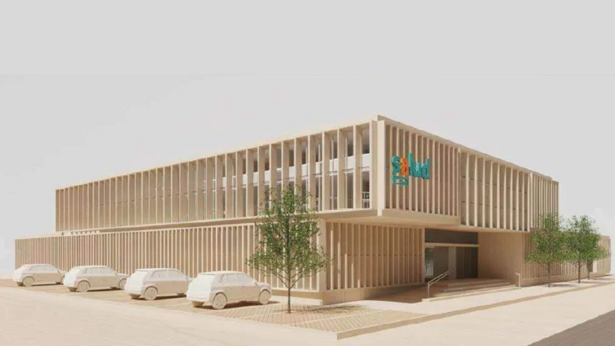 Infograf&iacute;a del centro de salud de Cuarte de Huerva. / HA
