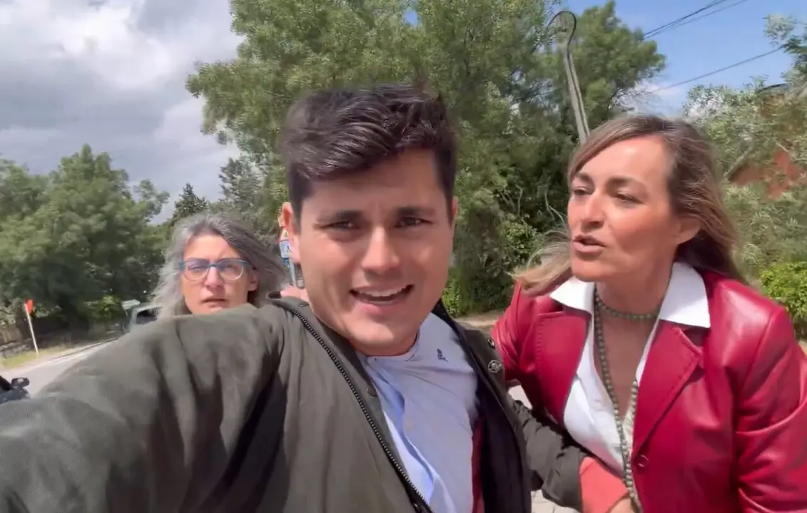 El v&iacute;deo de Vito Quiles y Bego&ntilde;a G&oacute;mez / EDA TV