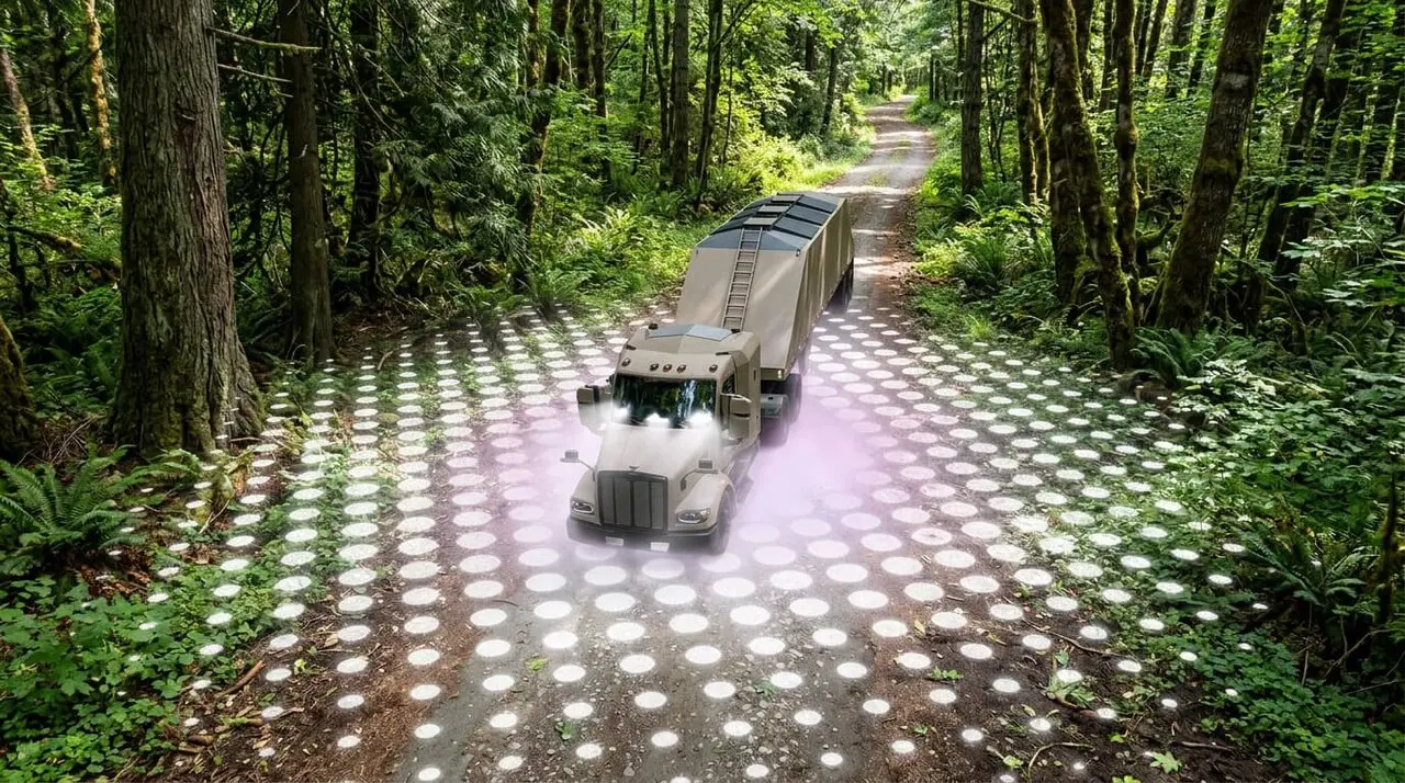 camion autonomo pistas forestales