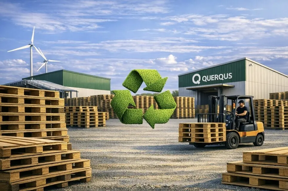QUERQUS impulsa la econom&iacute;a circular mediante la reutilizaci&oacute;n y reciclaje de palets y envases log&iacute;sticos