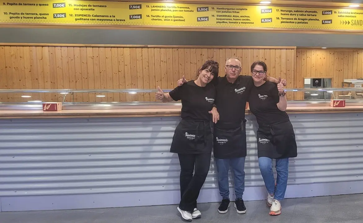 El bar de la Cooperativa de Taxis de Zaragoza vuelve a abrir sus puertas.