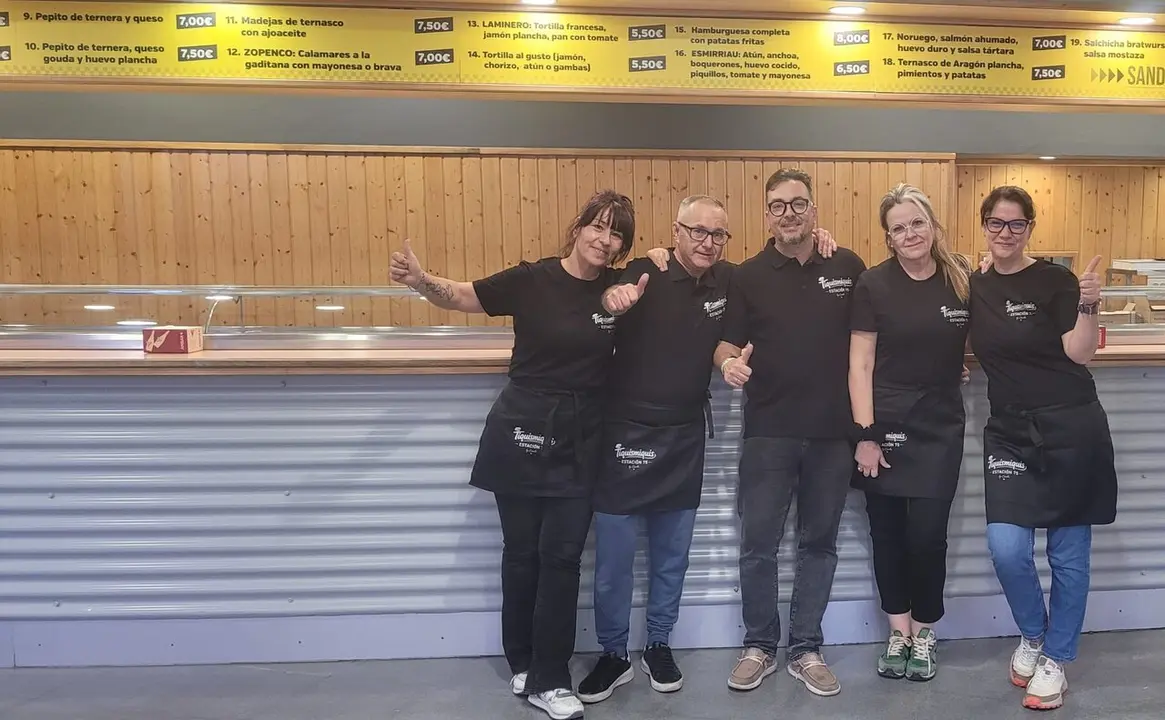 El bar de la Cooperativa de Taxis de Zaragoza vuelve a abrir sus puertas.