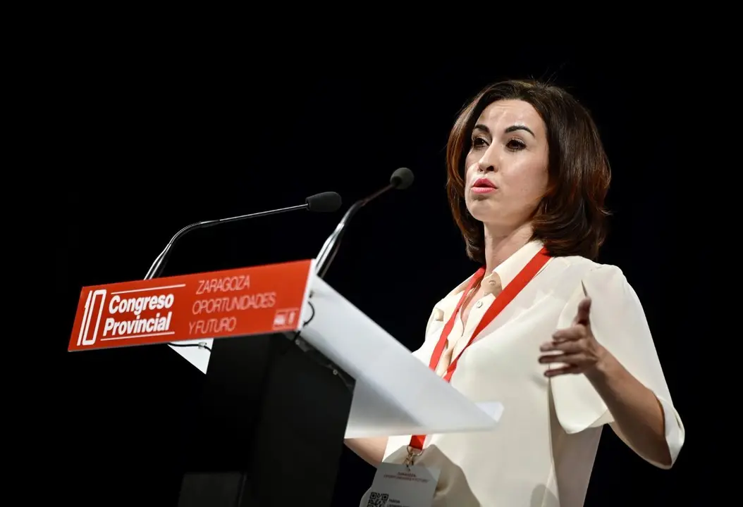 Teresa Ladrero critica a Azc&oacute;n y a Chueca por no apoyar al Real Zaragoza. / Europa Press