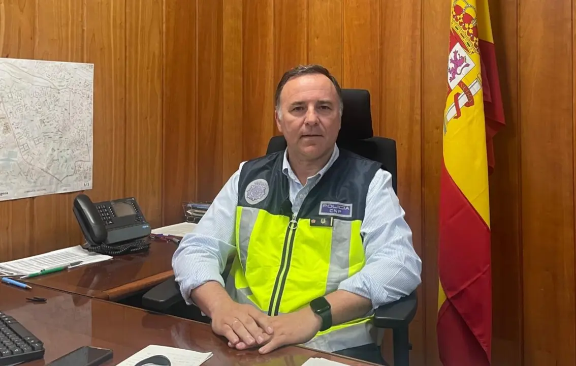 Javier Echegoyen, inspector jefe de la Polic&iacute;a Nacional / Enrique Labiano