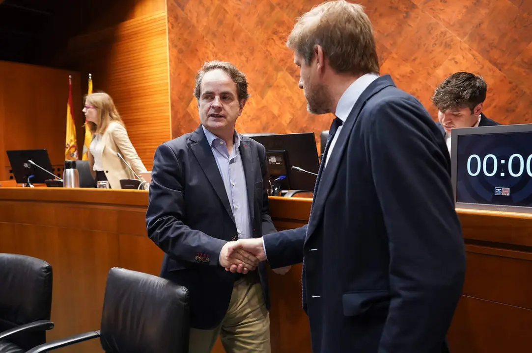 El consejero de Hacienda, Roberto Berm&uacute;dez de Castro / Cortes de Arag&oacute;n