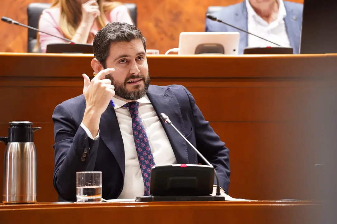 El vicepresidente del Gobierno de Arag&oacute;n, Alejandro Nolasco, en la primera comisi&oacute;n de Desregulaci&oacute;n, Bienestar Social y Familia de la presente legislatura / Cortes de Arag&oacute;n