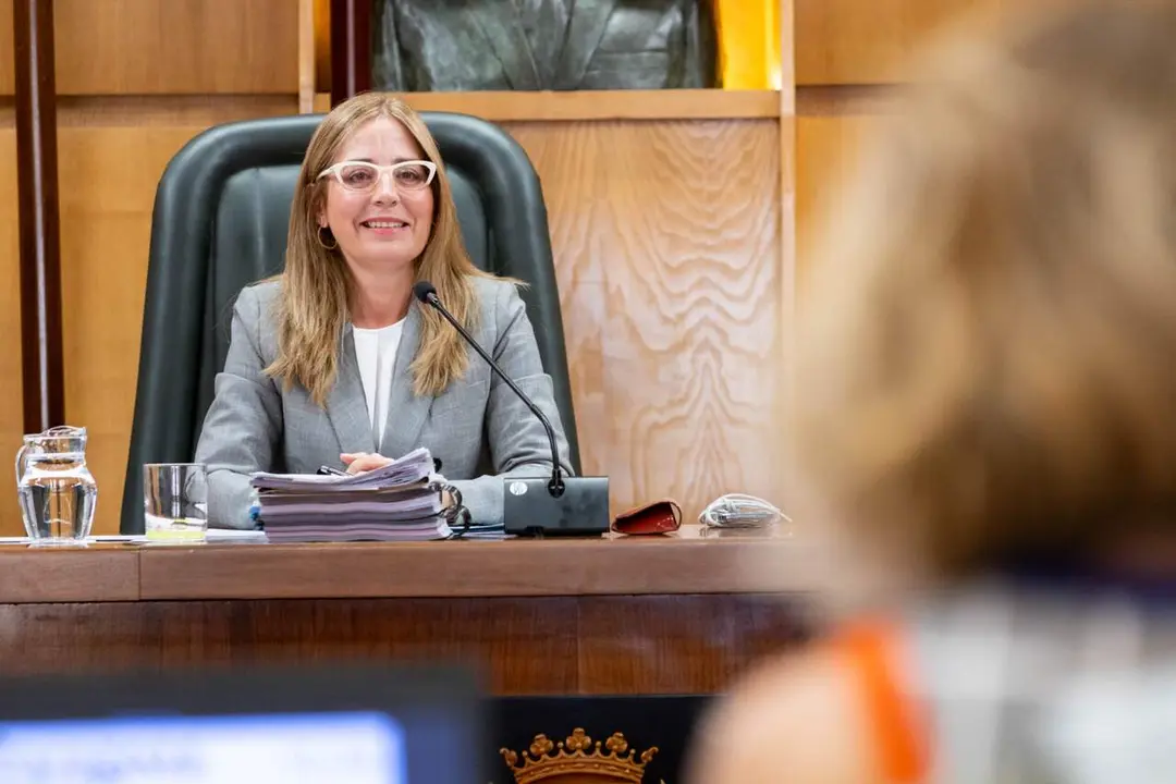 La consejera municipal de Hacienda, Blanca Solans. /AZ