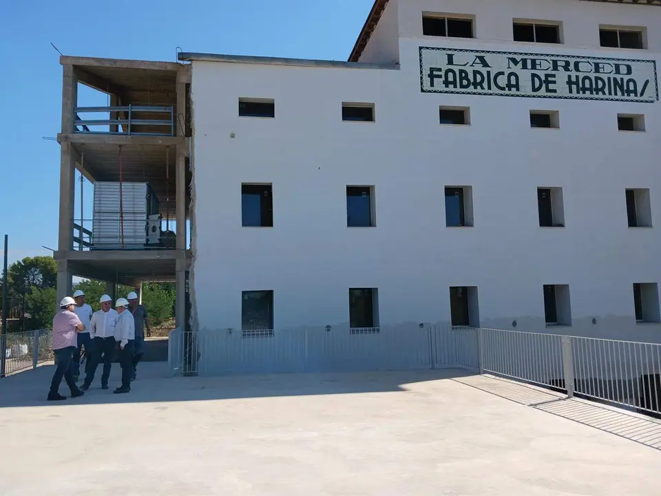 Harinera de la Merced de Calatayud, donde se ubicar&aacute; el nuevo conservatorio. / AYUNTAMIENTO DE CALATAYUD