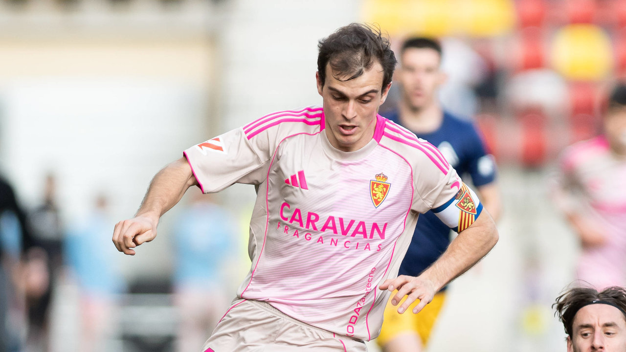 Francho Serrano, jugador y capit&aacute;n del Real Zaragoza / Archivo