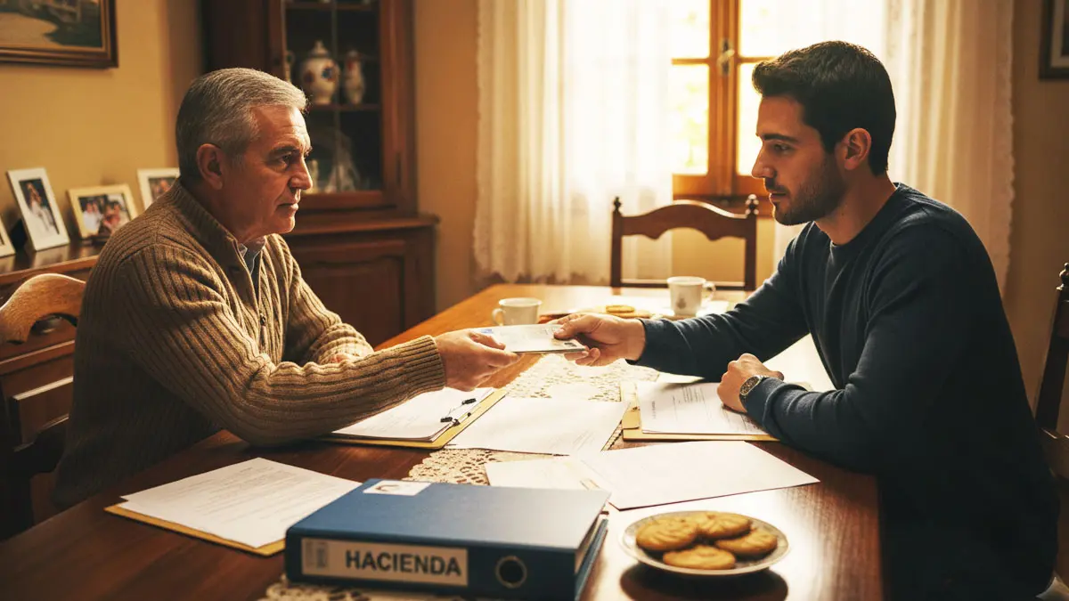 El l&iacute;mite de dinero en las donaciones entre familiares puede activar la atenci&oacute;n de Hacienda