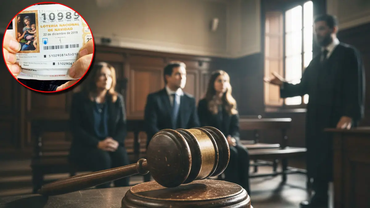 Compartir un d&eacute;cimo de la Loter&iacute;a de Navidad y no repartir el premio puede acabar en los tribunales, seg&uacute;n la ley