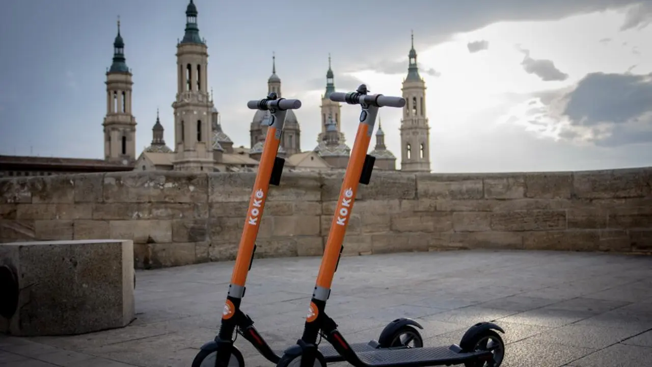 Patinetes el&eacute;ctricos en Zaragoza