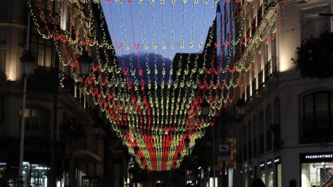 La bandera de Arag&oacute;n se ha podido ver durante unos minutos en la calle zaragozana / HOY ARAG&Oacute;N
