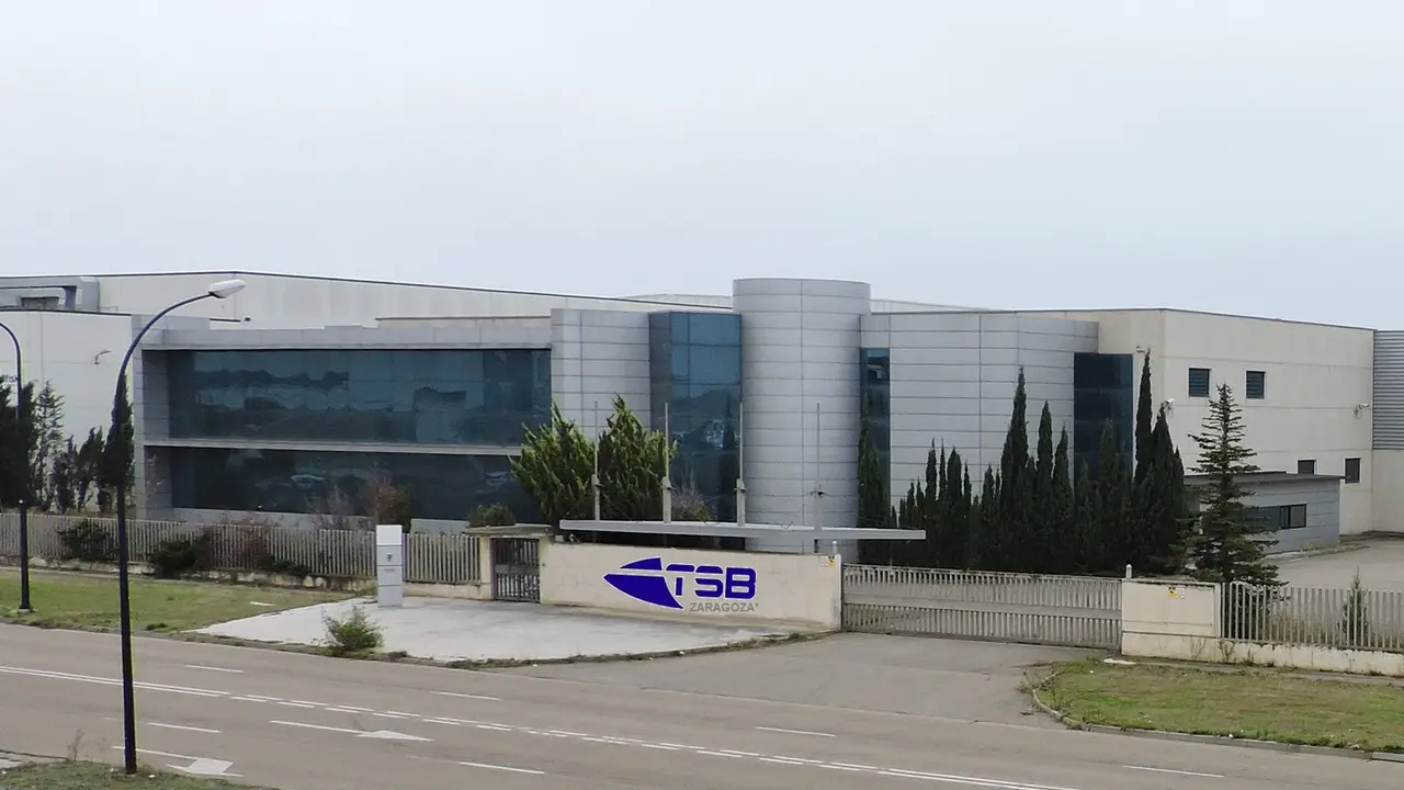 Instalaciones de la compa&ntilde;&iacute;a log&iacute;stica TSB en el pol&iacute;gono de Malpica