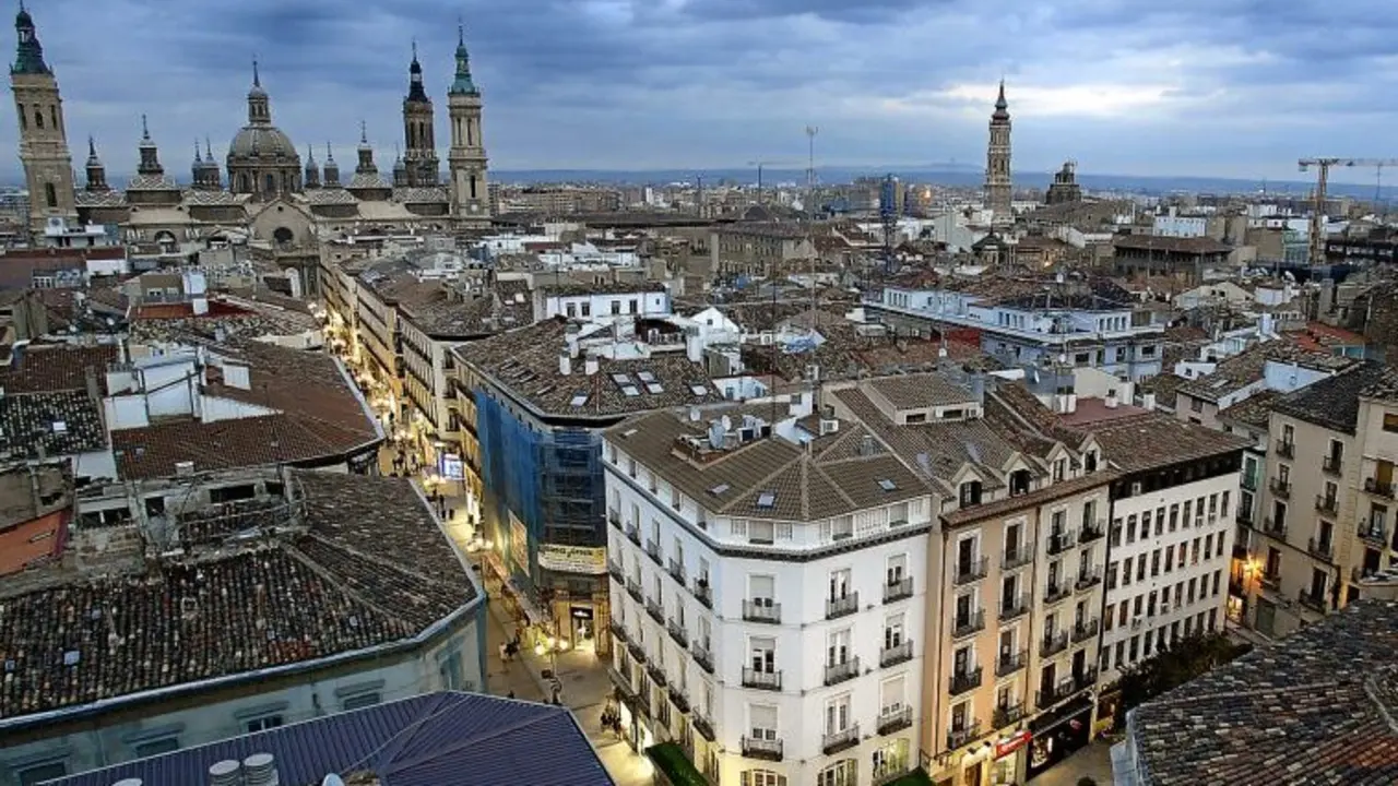 El precio de la vivienda en Zaragoza avanza con solidez./ HA