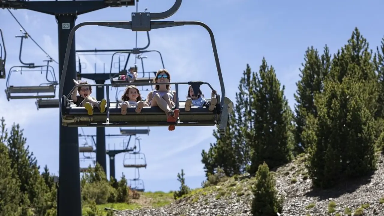 Con el telesilla El Molino podr&aacute;s disfrutar de las cumbres m&aacute;s altas de Benasque / Cerler