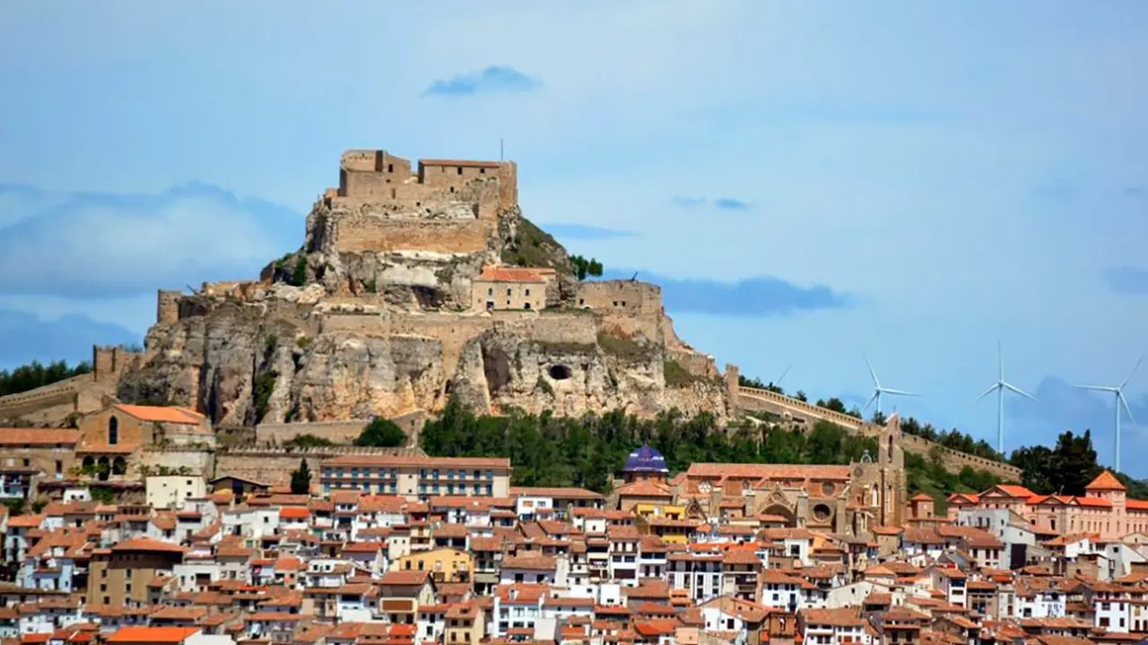 Panor&aacute;mica de Morella (Castell&oacute;n).