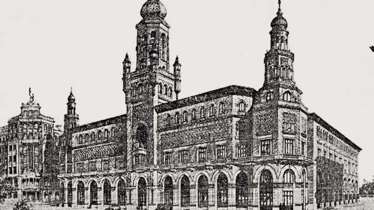 Zaragoza estuvo cerca de tener un ayuntamiento m&aacute;s monumental / HA