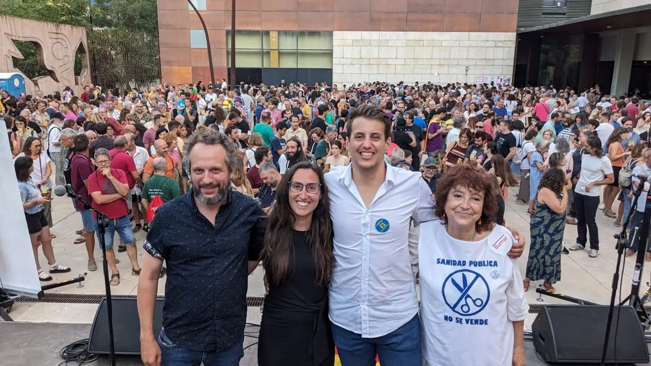 21/07/2023 Fiesta de cierre de campa&ntilde;a de Sumar
ARAG&Oacute;N ESPA&Ntilde;A EUROPA ZARAGOZA POL&Iacute;TICA
SUMAR