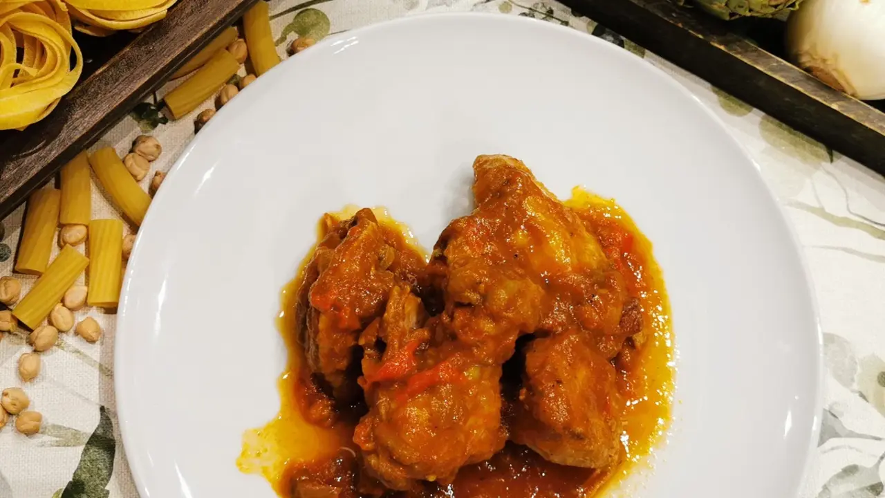 El pollo al chilindr&oacute;n es uno de los platos estrella de San Lorenzo / HA