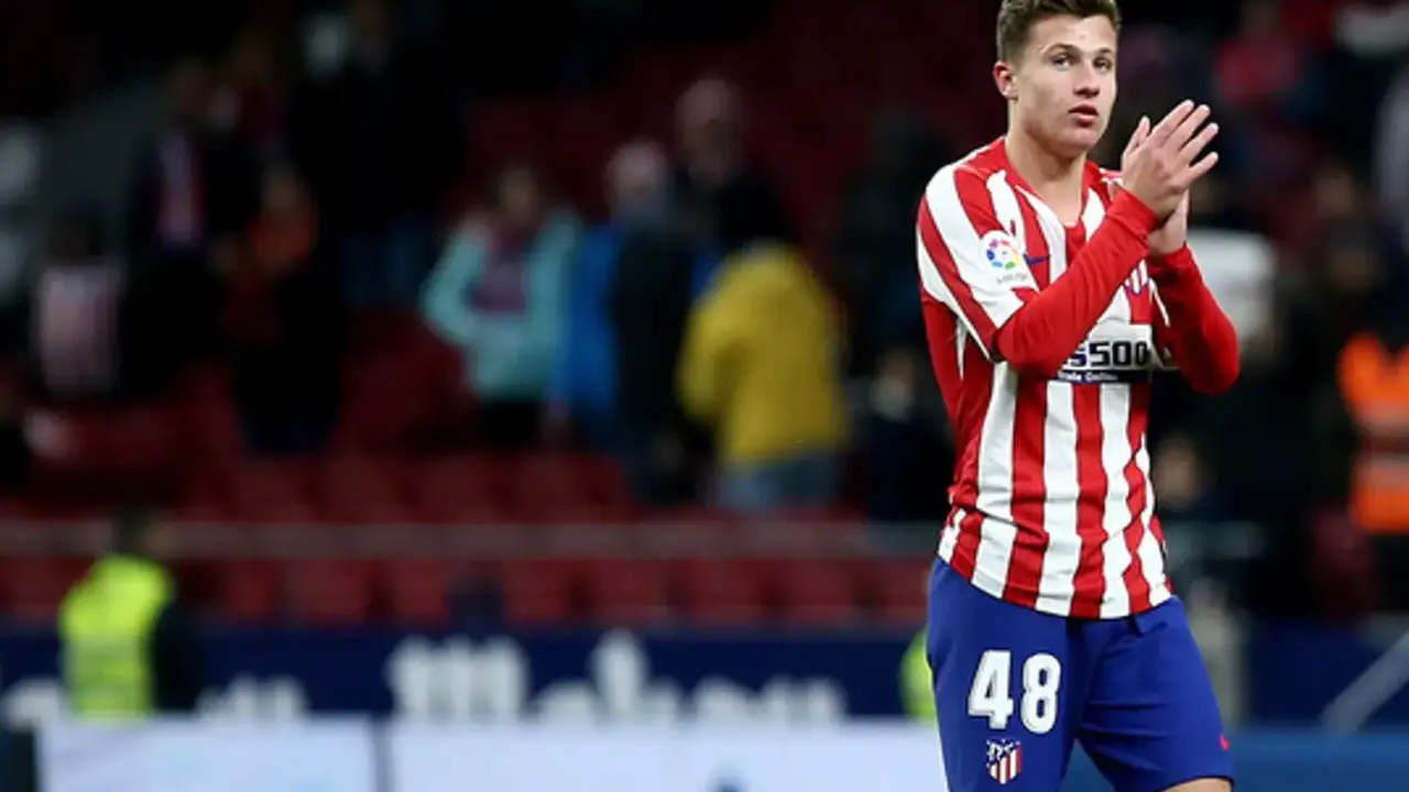 Valera con el Atl&eacute;tico de Madrid / ATM